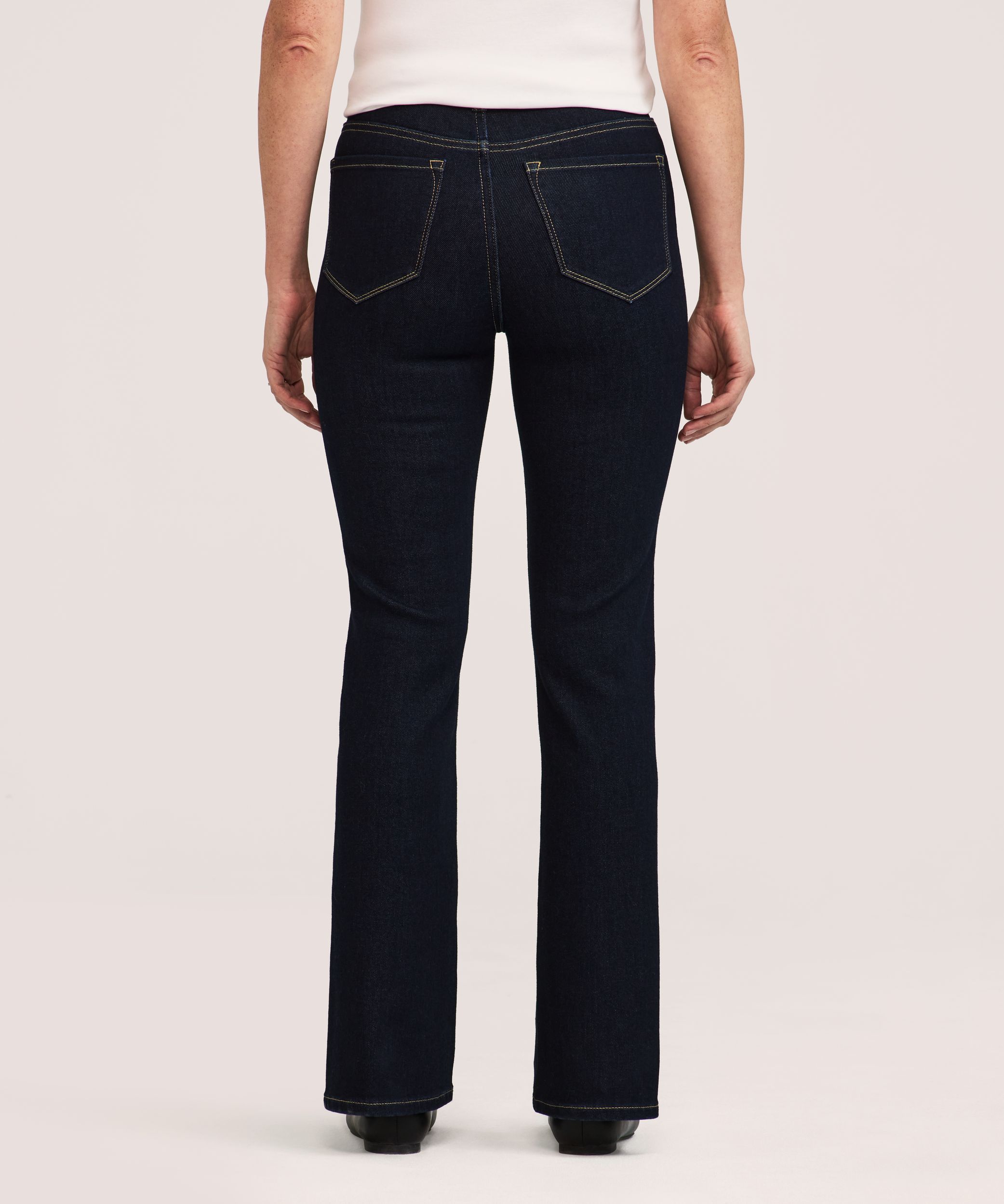 Jean bootcut taille haute pour femme, Denver Hayes