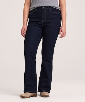 Jean bootcut taille haute pour femme, Denver Hayes