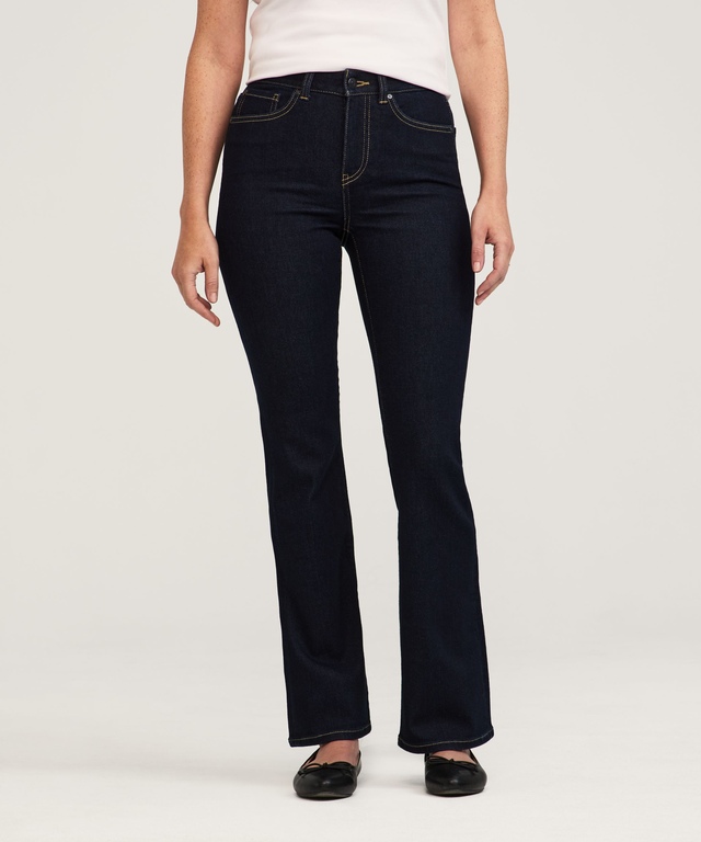 Denver Hayes Women's High Rise True Bootcut Jeans