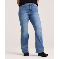 Denver Hayes Women's High Rise True Bootcut Jeans Front_Flat