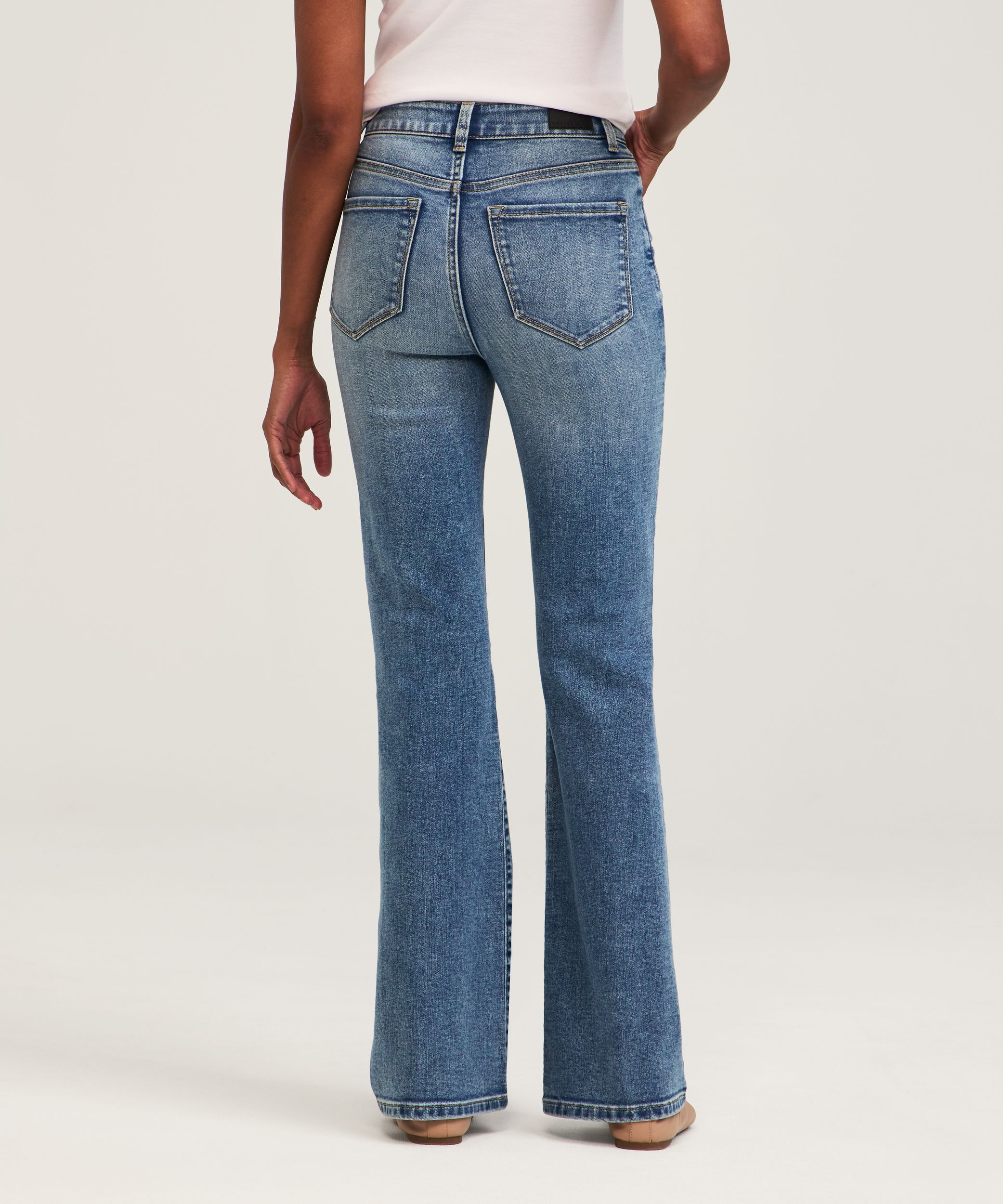 Denver Hayes Women's High Rise True Bootcut Jeans