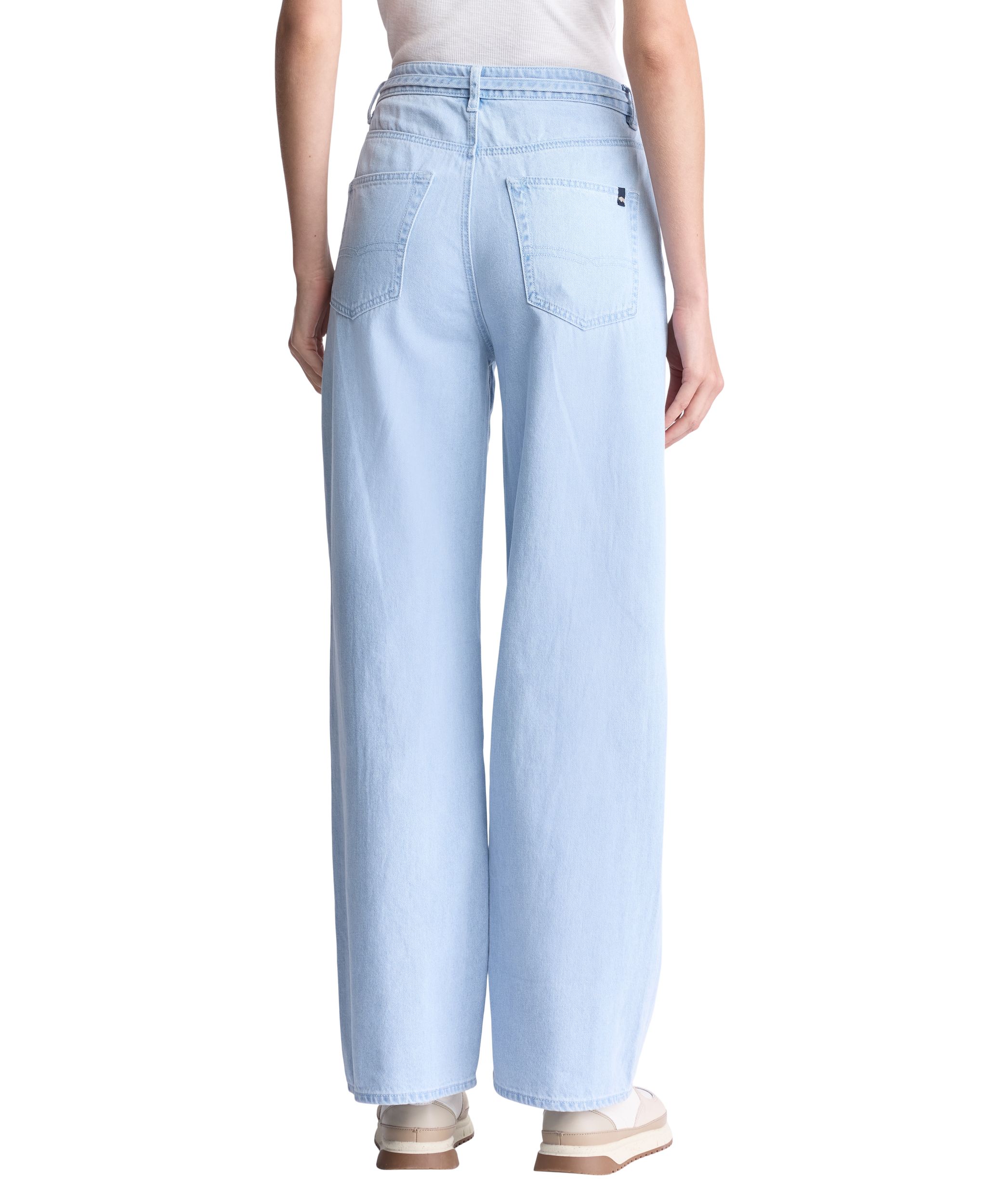 Jean à jambe large et taille haute pour femmes, Alecia, Buffalo