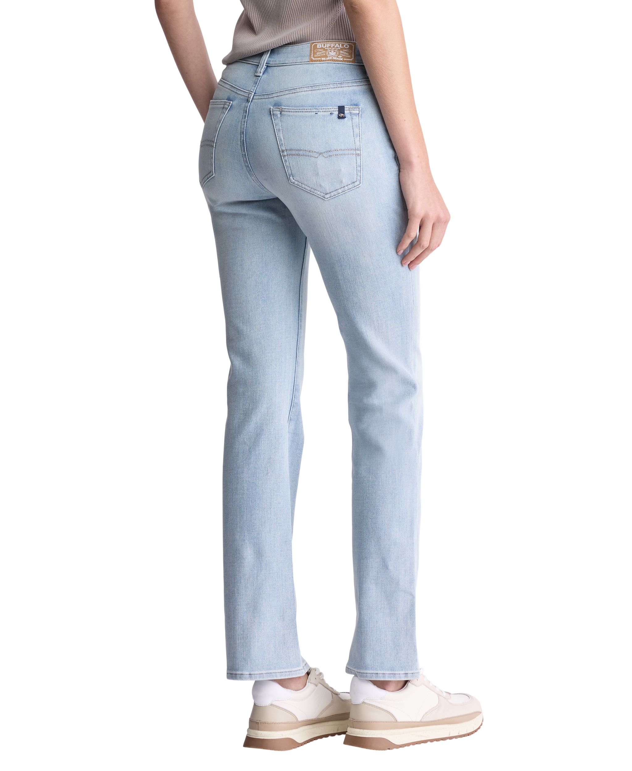 Buffalo Women's Queen Mid Rise Bootcut Jeans