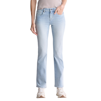 Buffalo Women's Queen Mid Rise Bootcut Jeans Front_Flat