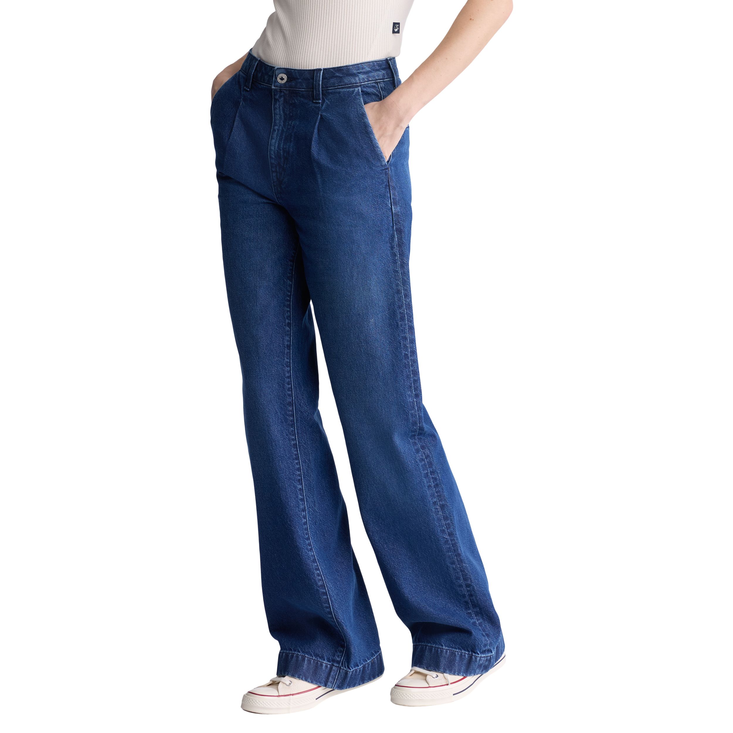 Jean à jambe large et taille haute pour femmes, Addie, Buffalo