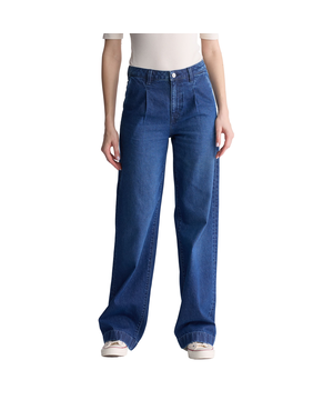 Buffalo Women's Addie High Rise Wide Leg Jeans