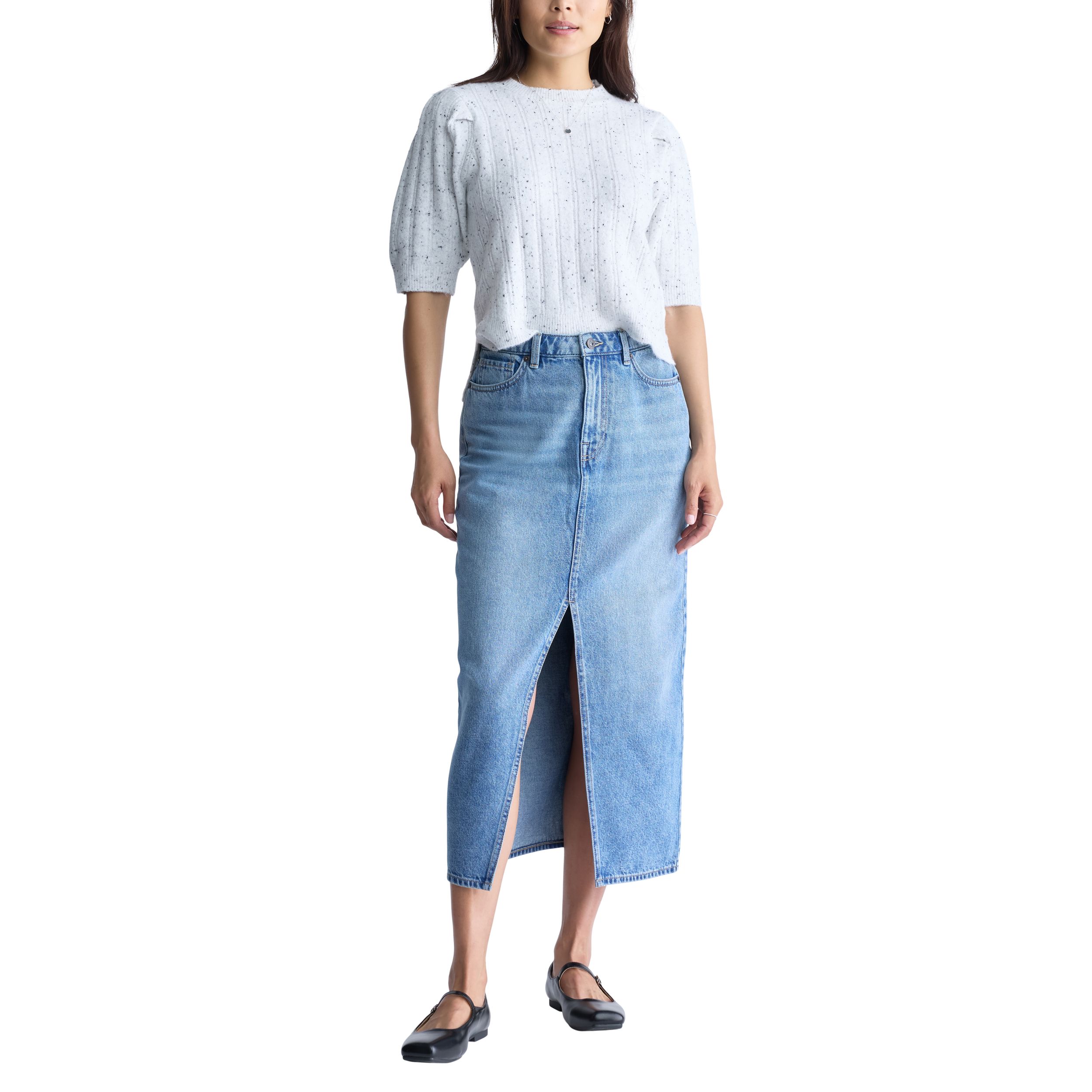 Jupe à taille haute pour femmes, Samantha, Buffalo