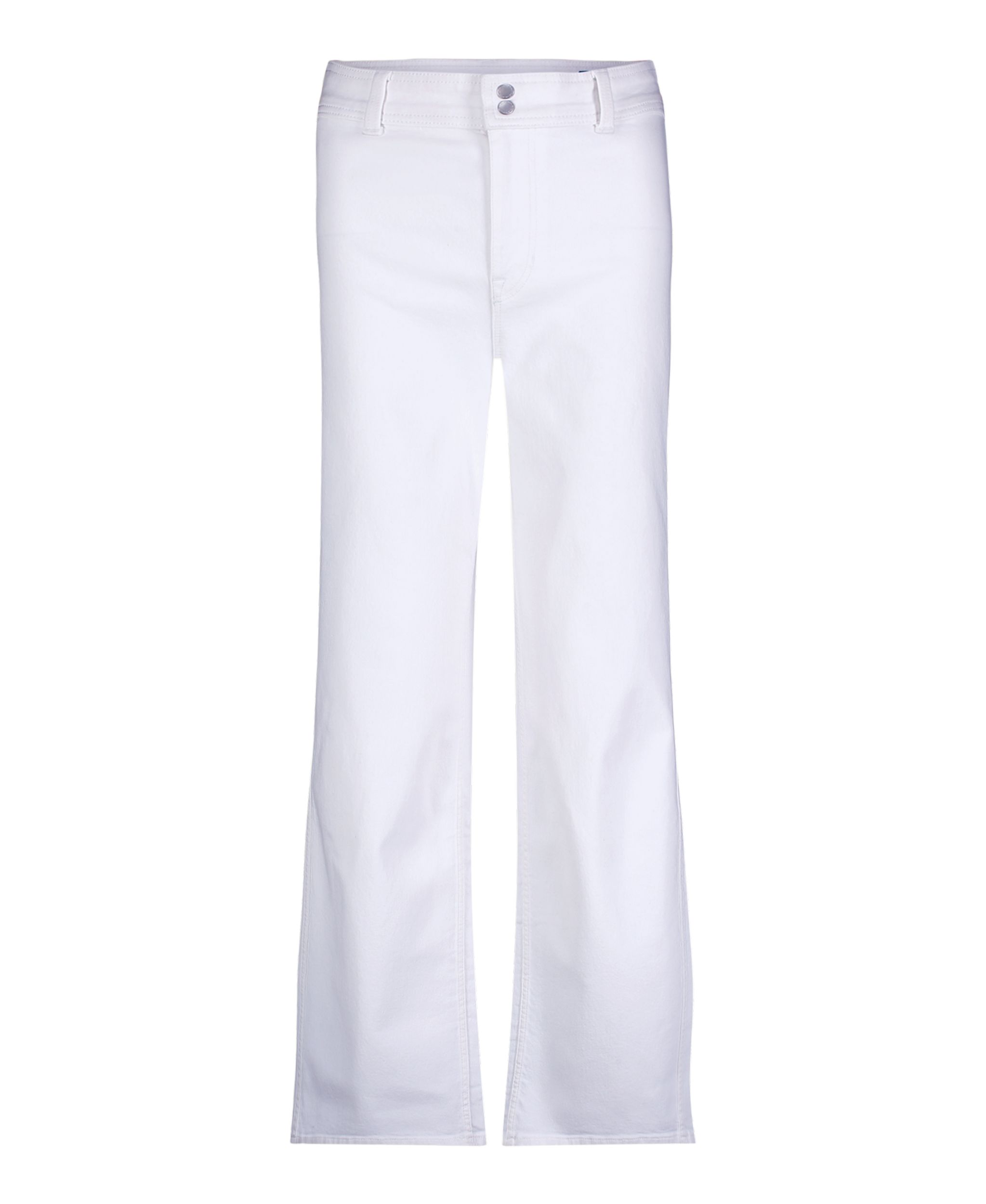 Buffalo Women's Adele High Rise Wide Leg Jean - White