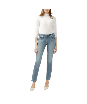 Silver Women's Elyse Straight Jeans