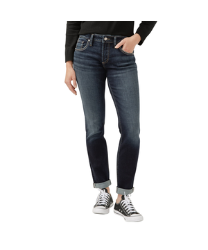 Silver Women's Boyfriend Jeans