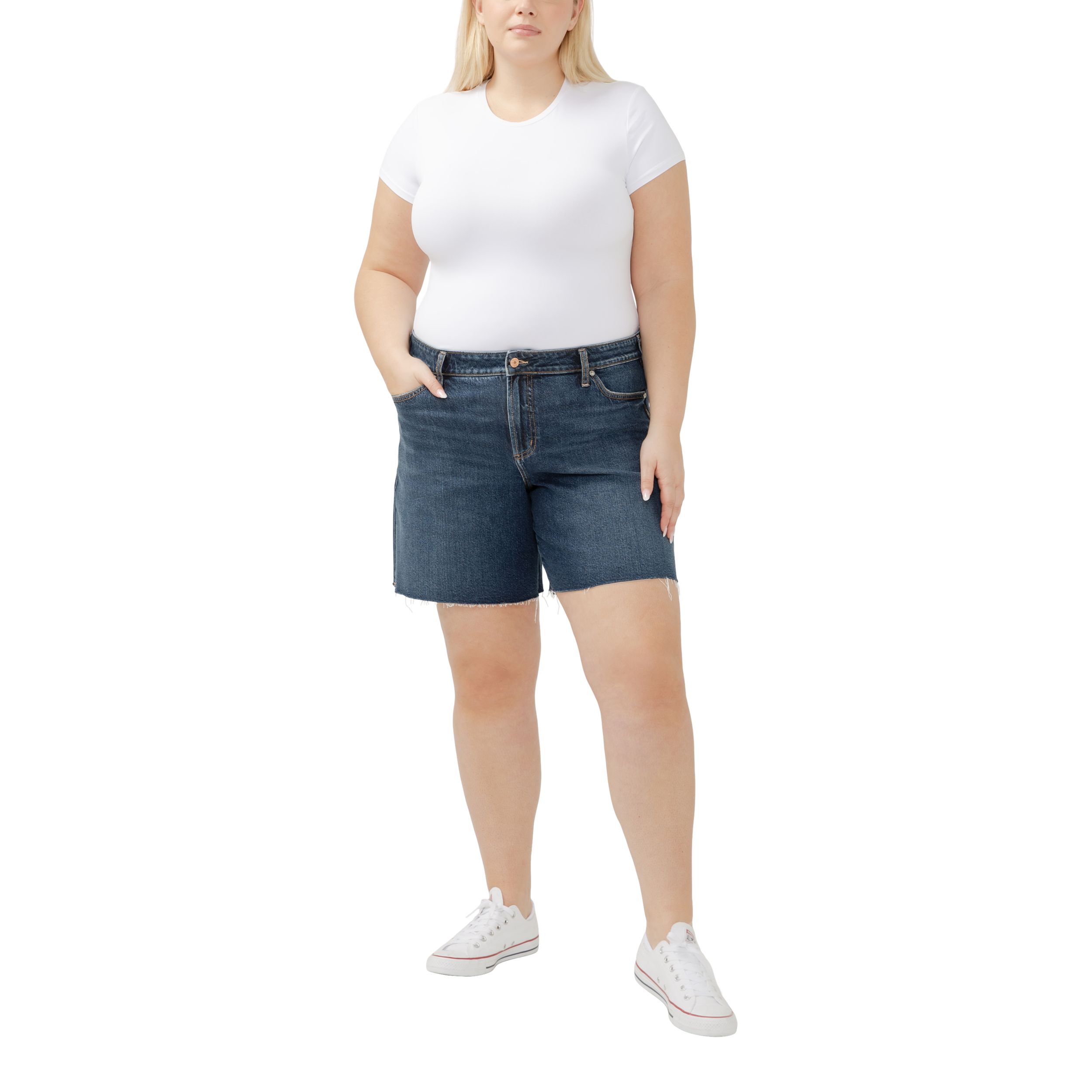 Silver Women's Suki Long Shorts