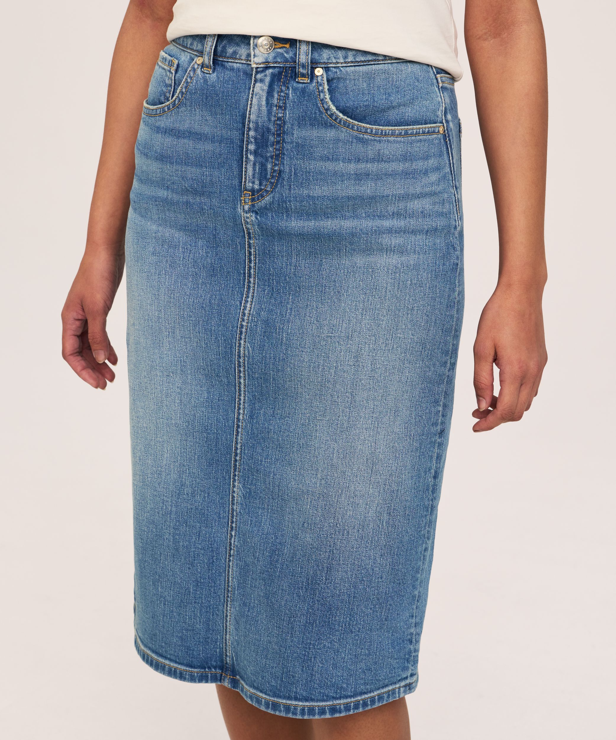 Jupe mi-longue pour femmes, Denver Hayes