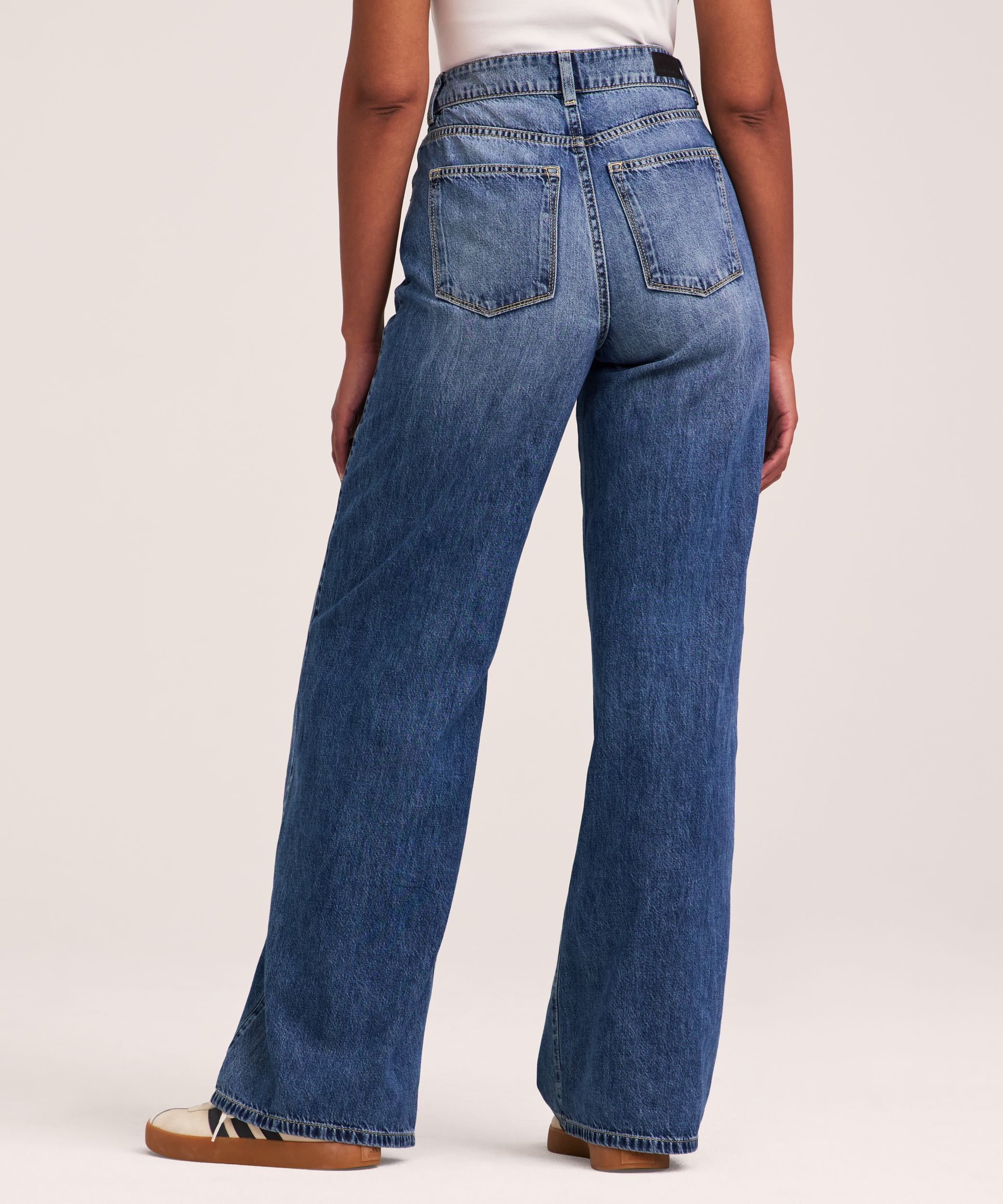 Pantalon à jambe large pour femmes, Denver Hayes