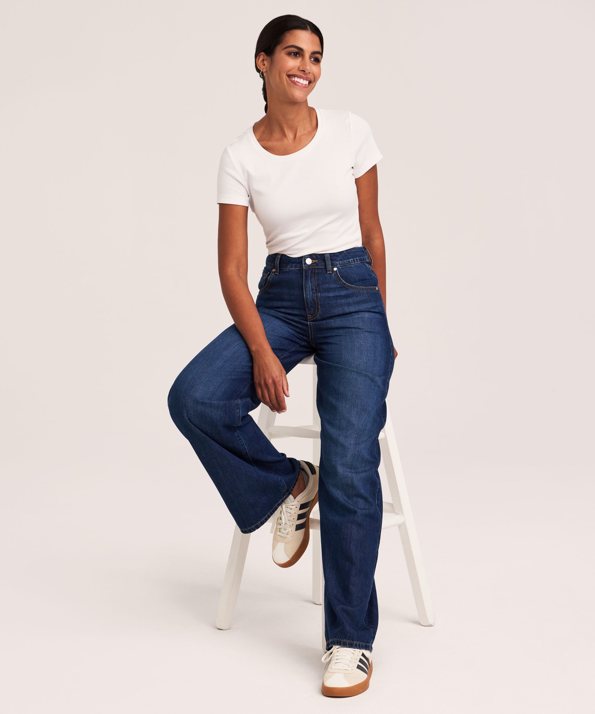 Denver Hayes Women's Wide Leg Jeans