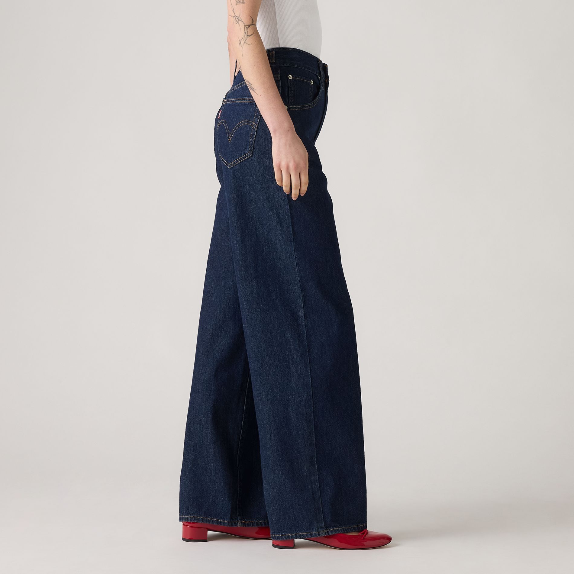 Jean cintré à coupe ample pour femmes, Levi's