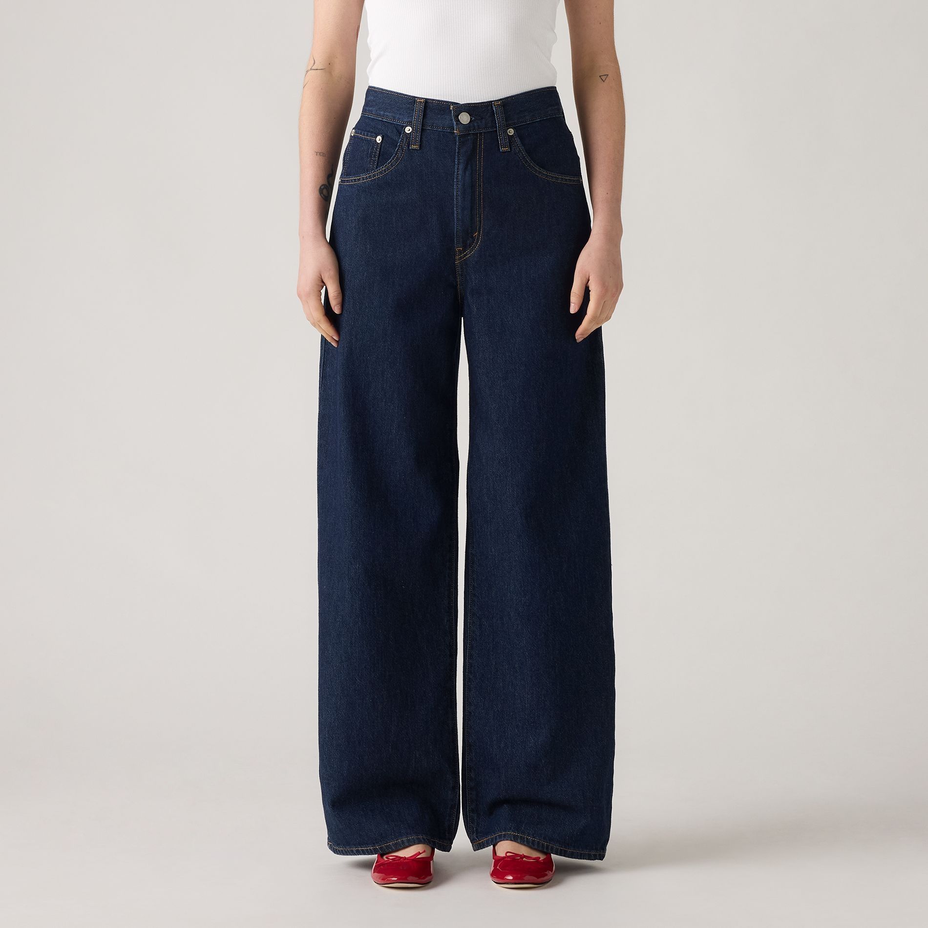 Jean cintré à coupe ample pour femmes, Levi's