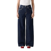 Levi's Women's Cinch Baggy Jeans Front_Flat
