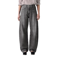 Levi's Women's Cinch Barrel Jeans Front_Flat