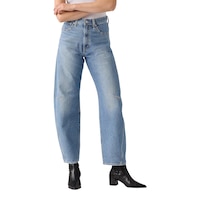 Levi's Women's Cinch Barrel Leg Jeans Front_Flat