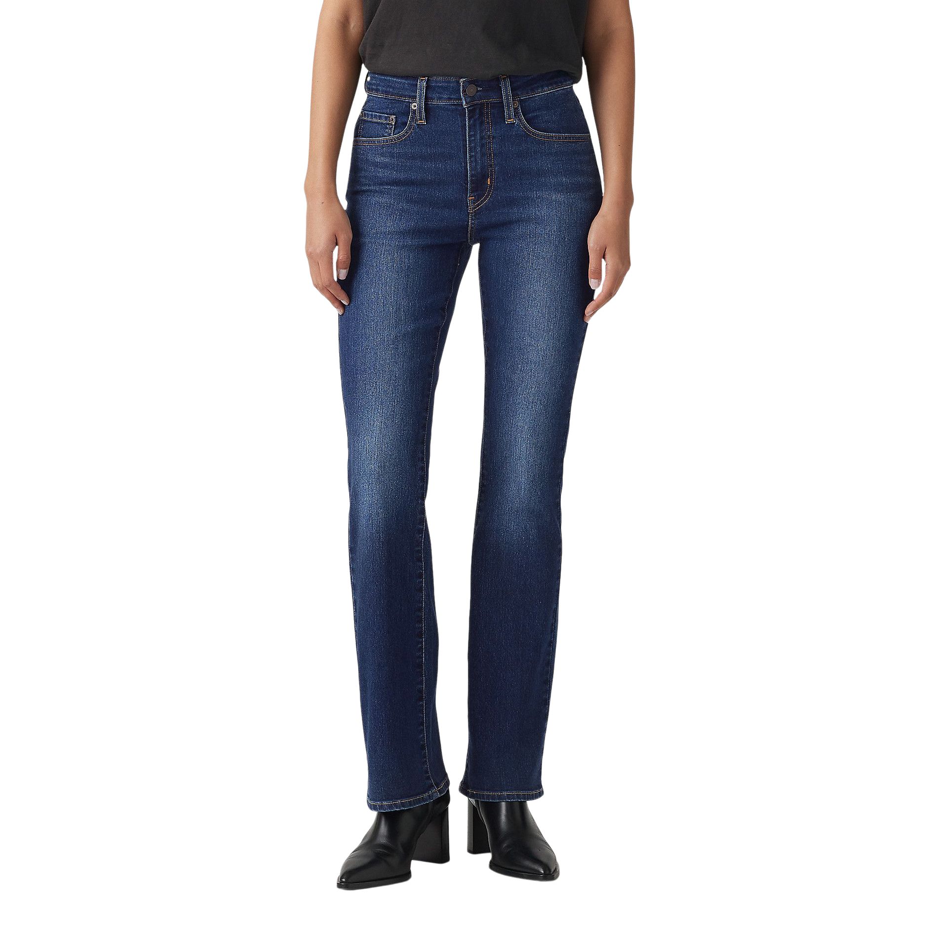 Jean à taille haute et à jambe semi-évasée pour femmes, 725, Levi's