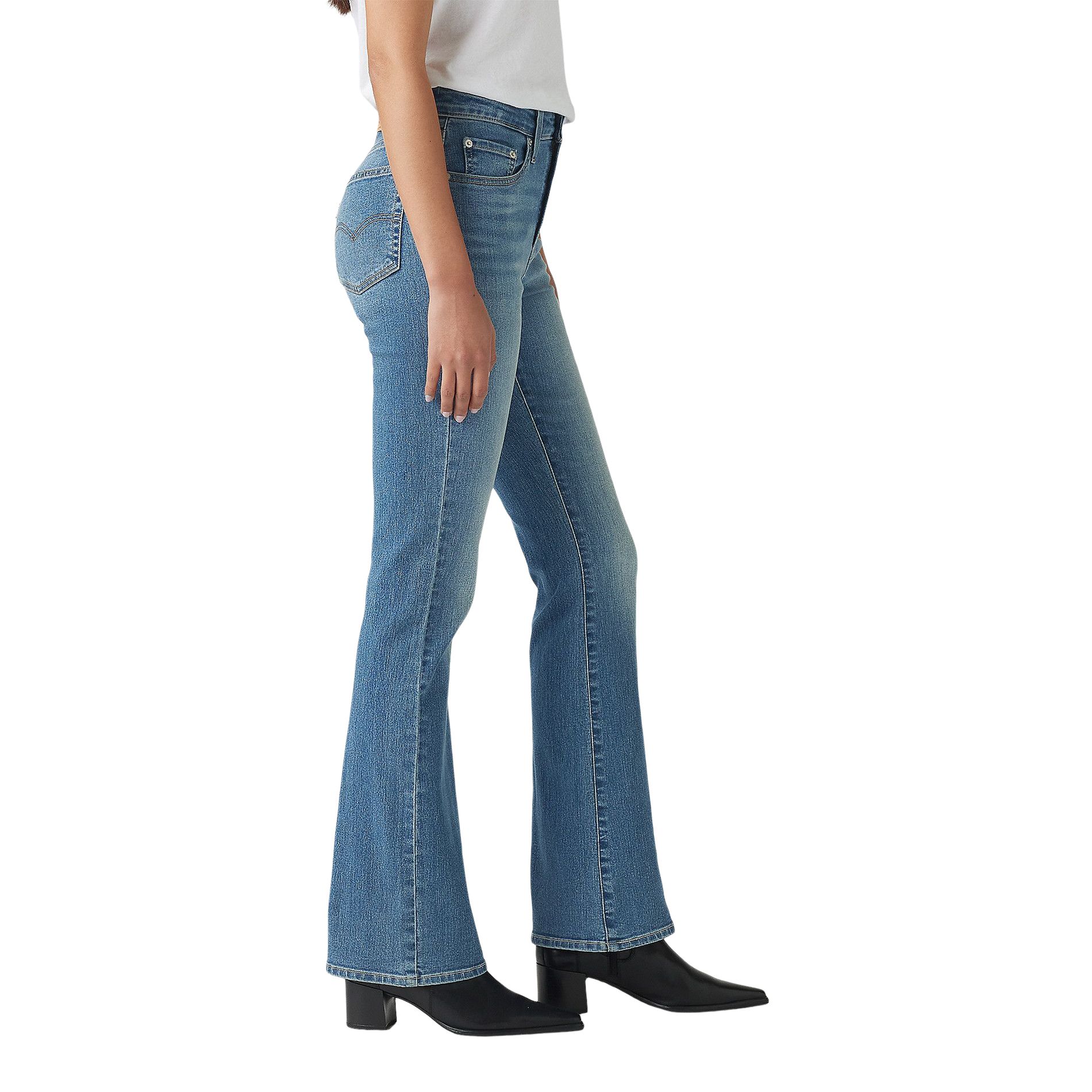 Jean à taille haute et à jambe semi-évasée pour femmes, 725, Levi's