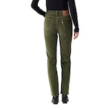 Levi's Women's 724 High Rise Straight Cord Corduroy Pants Front_Flat