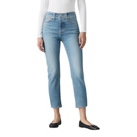 Levi's Women's Wedgie Straight Jeans Front_Flat