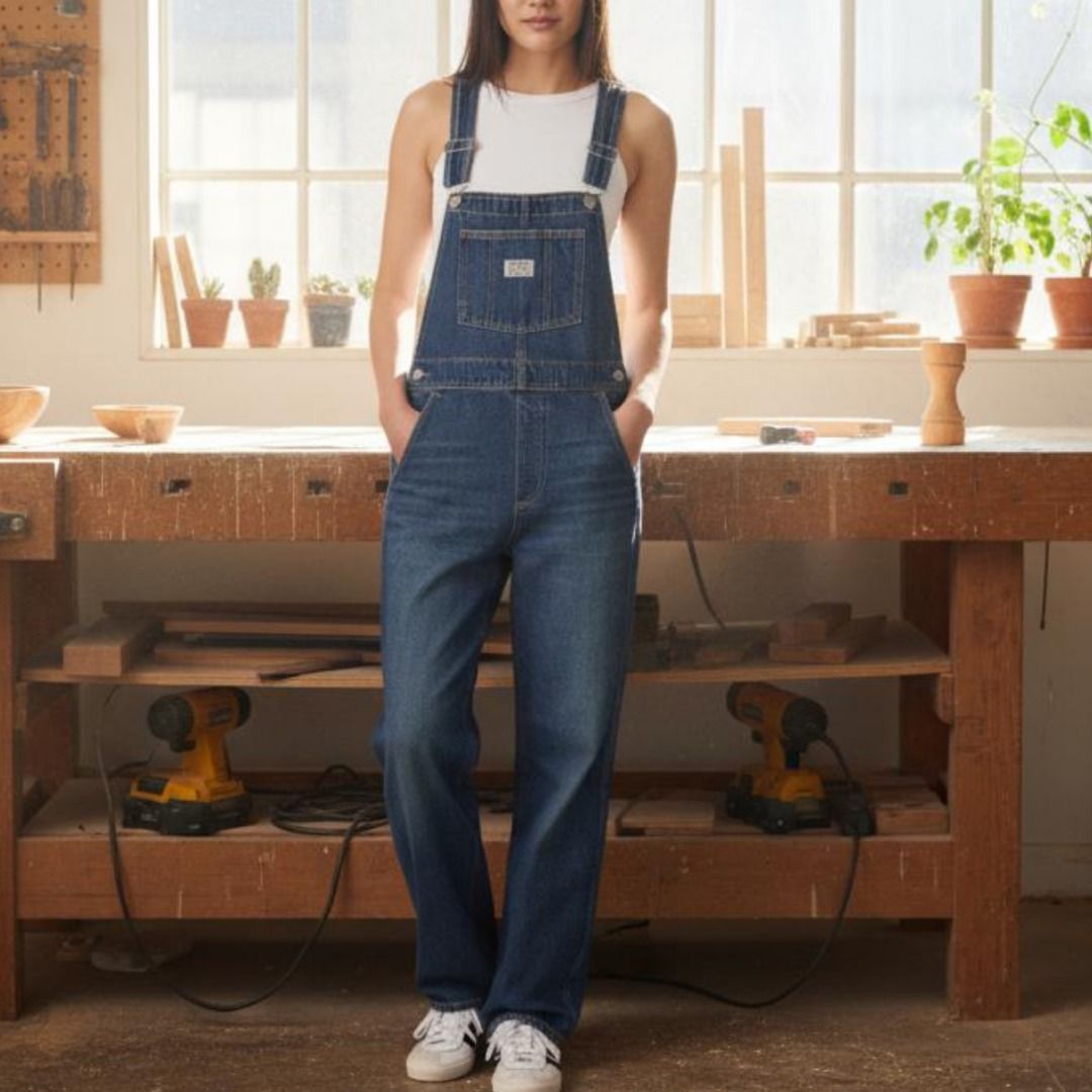 Levi's Women's Vintage Jean Overall Jumpsuit