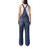 Combinaison-pantalon rétro de type salopette en jean pour femmes, Levi's Back_Flat