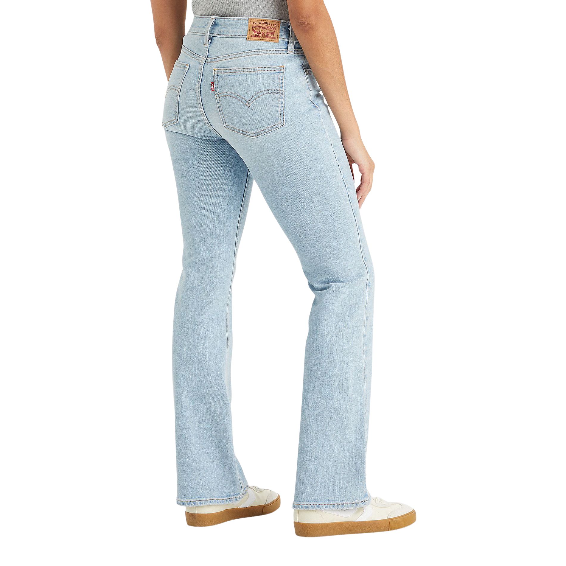 Jean super bas à jambe semi-évasée pour femmes, Levi's