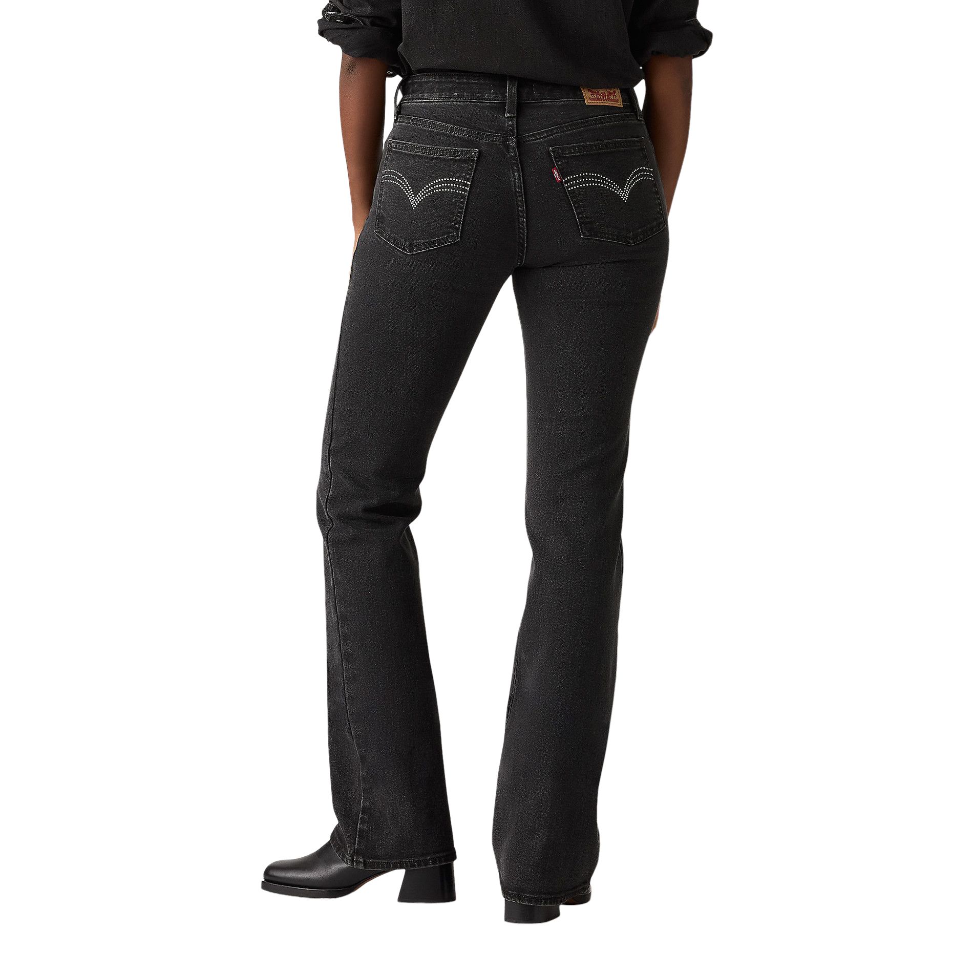 Jean super bas à jambe semi-évasée pour femmes, Levi's