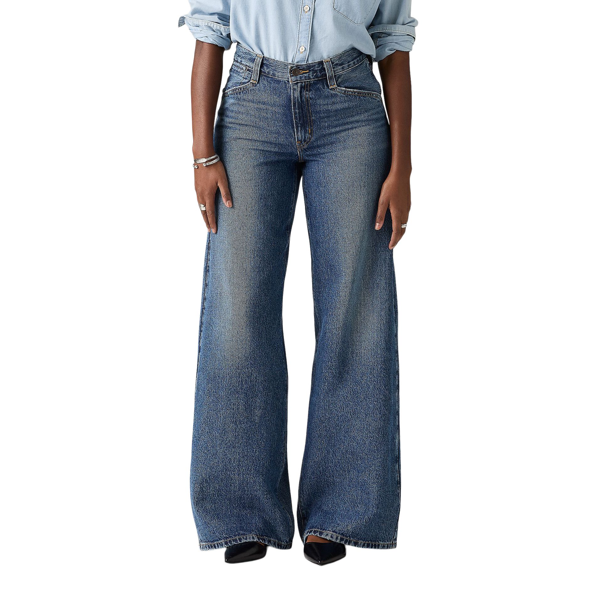 Levi's Women's 94 Baggy Wide Leg Jeans