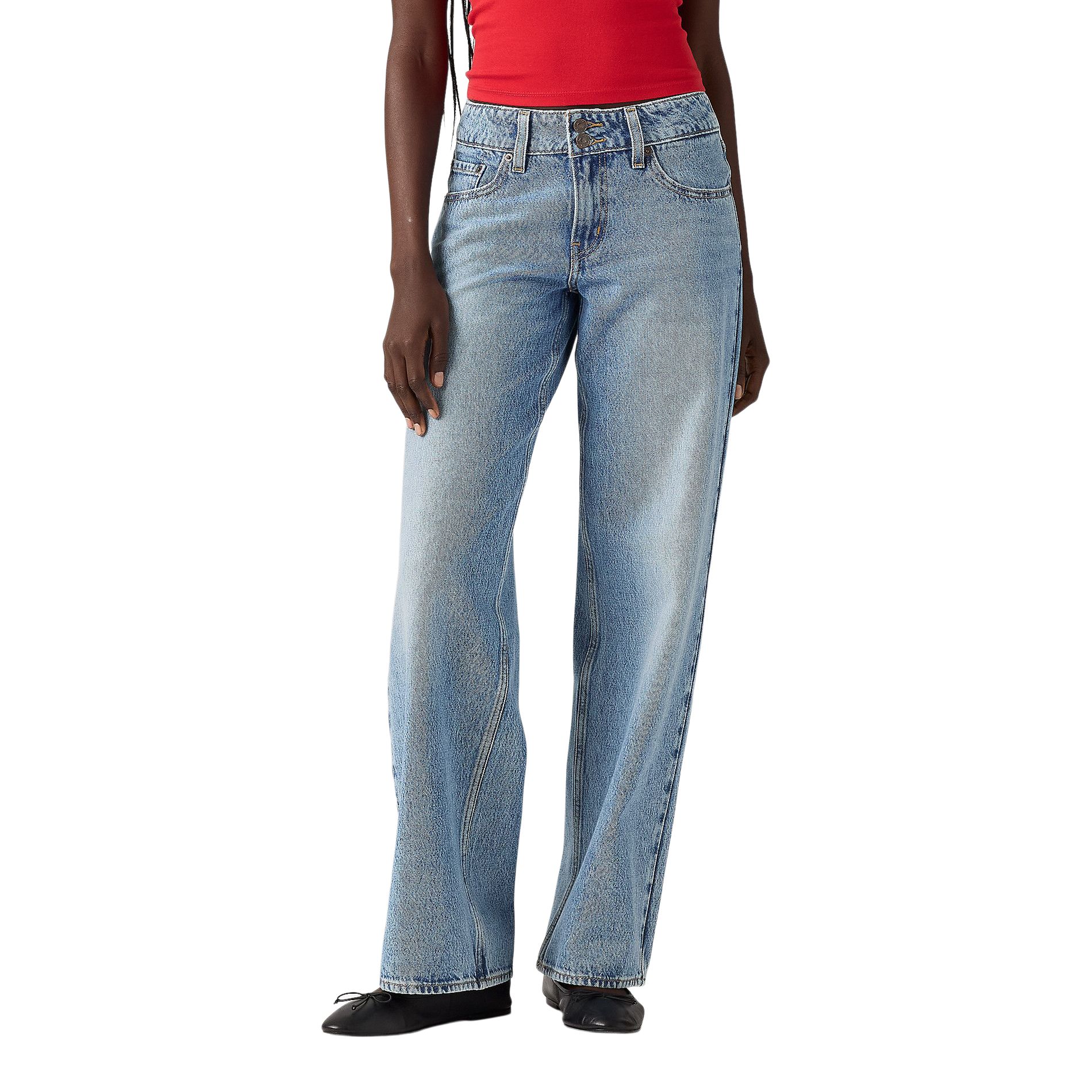 Jean à jambe droite super bas ample pour femmes, Levi's