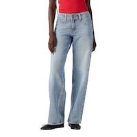 Levi's Women's Superlow Loose Straight Jeans Front_Flat