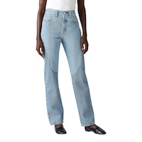 Levi's Women's 501 Original Chaps Straight Jeans Front_Flat