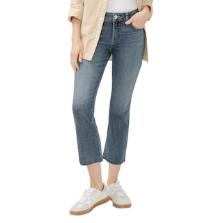 Silver Elyse Kick Flare Jeans pour femme