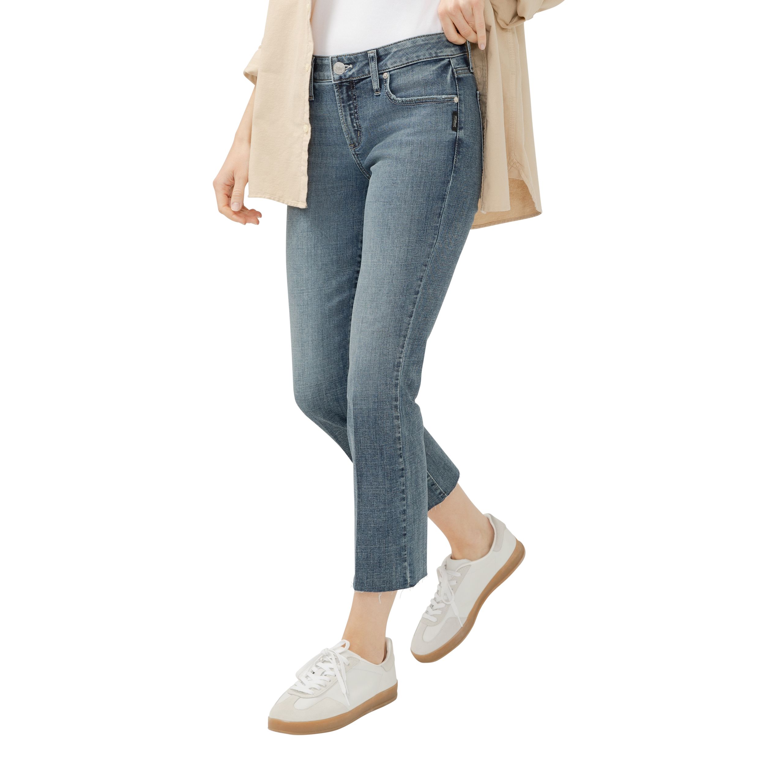 Silver Women's Elyse Kick Flare Jeans