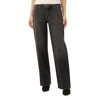 Jean pour femmes, Low N Loose, Silver Front_Flat