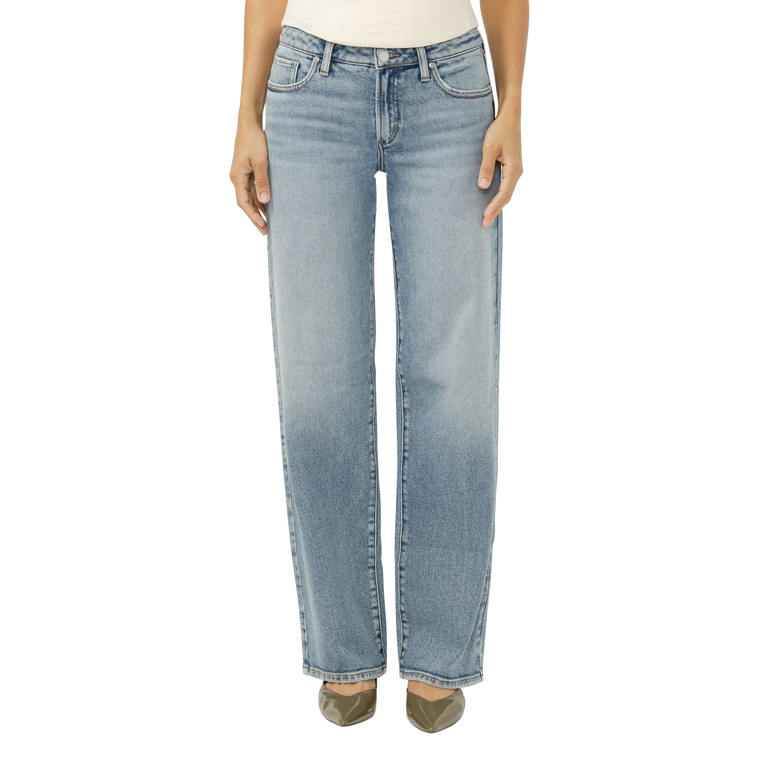 Jean pour femmes, Low N Loose, Silver