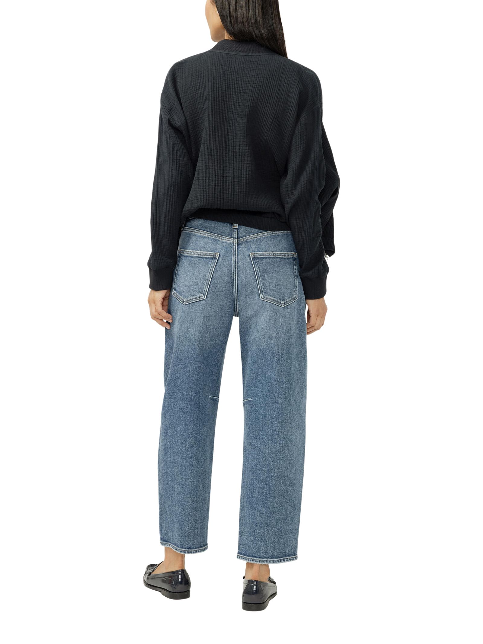 Silver Women's Barrel Leg Jeans