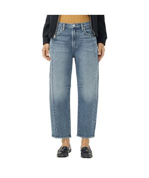 Silver Women's Barrel Leg Jeans