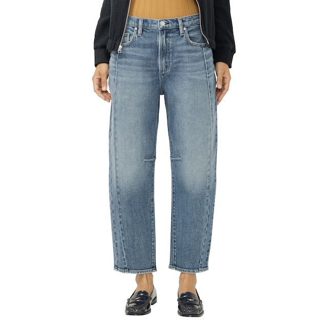 Silver Women's Barrel Leg Jeans