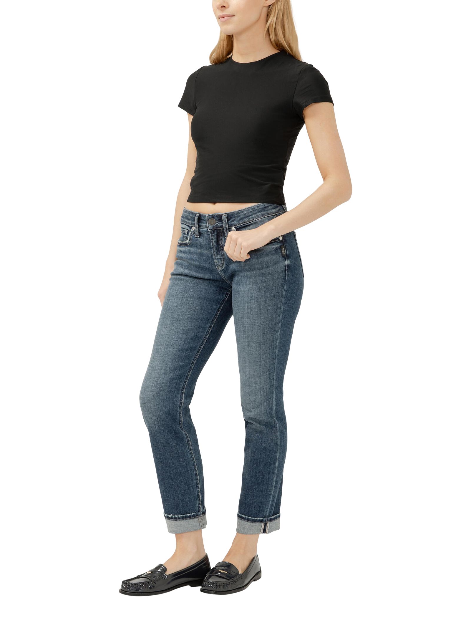 Silver Women's Suki Straight Leg Jeans