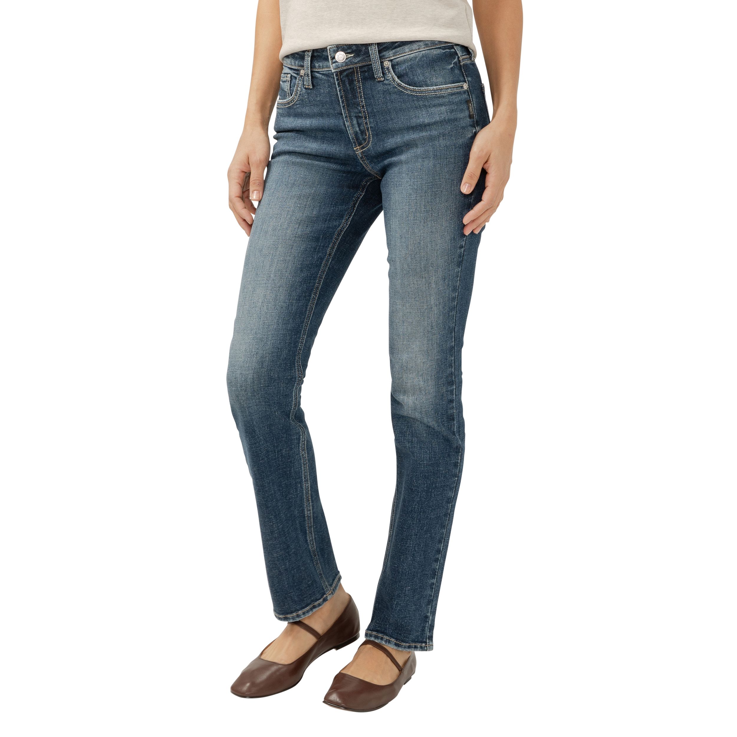 Silver Women's Suki Straight Leg Jeans