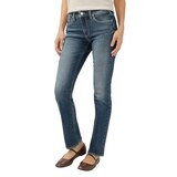 Silver Women's Suki Straight Leg Jeans Front_Flat