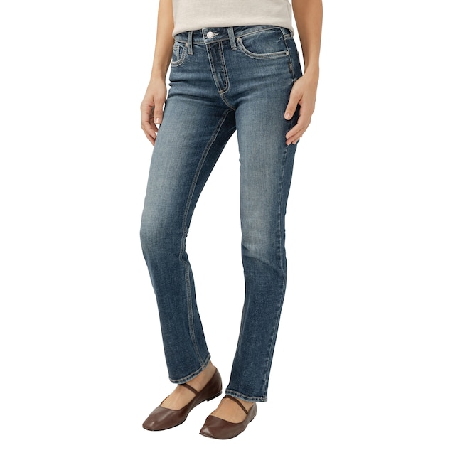 Silver Women's Suki Straight Leg Jeans