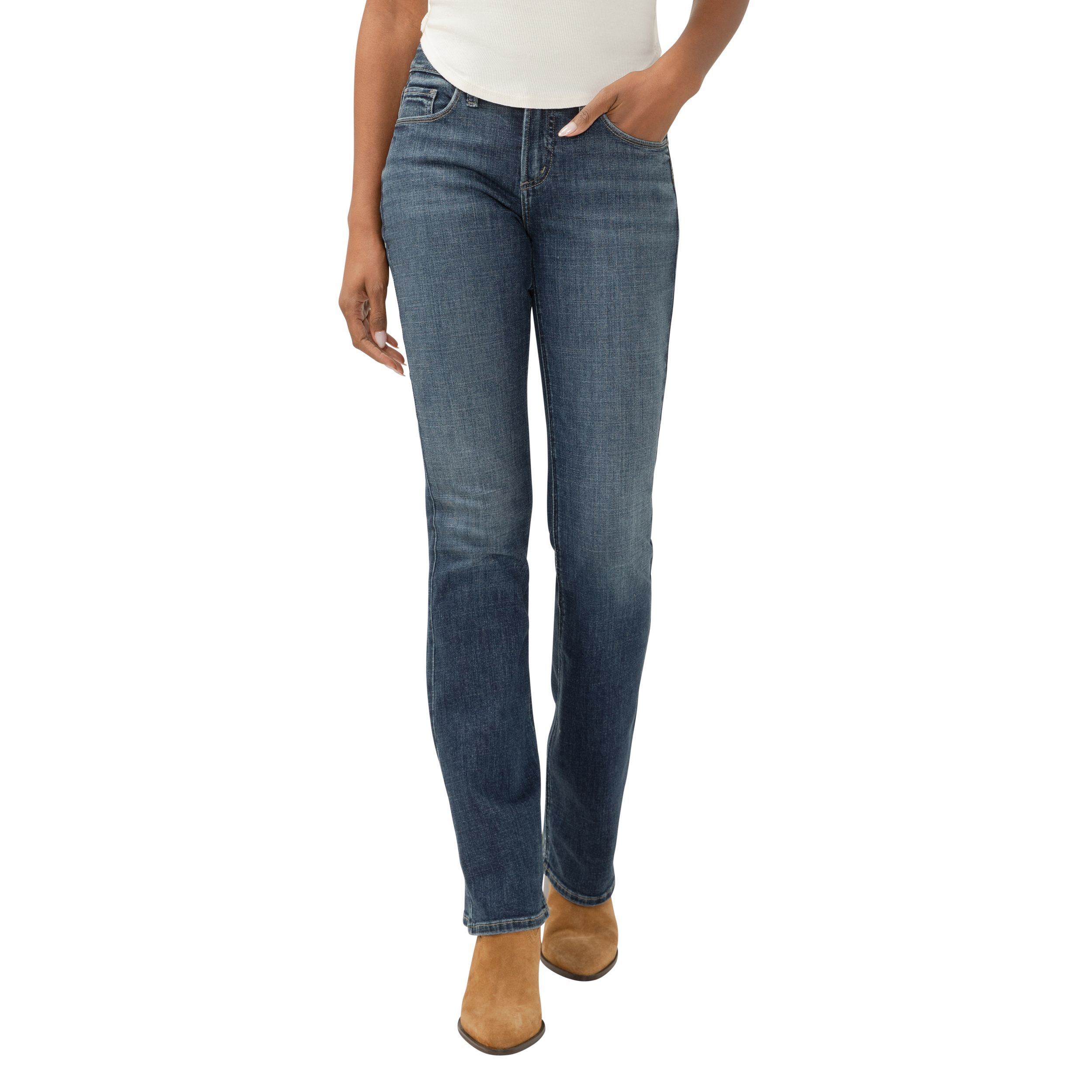 Silver Women's Suki Slim Bootcut Jeans