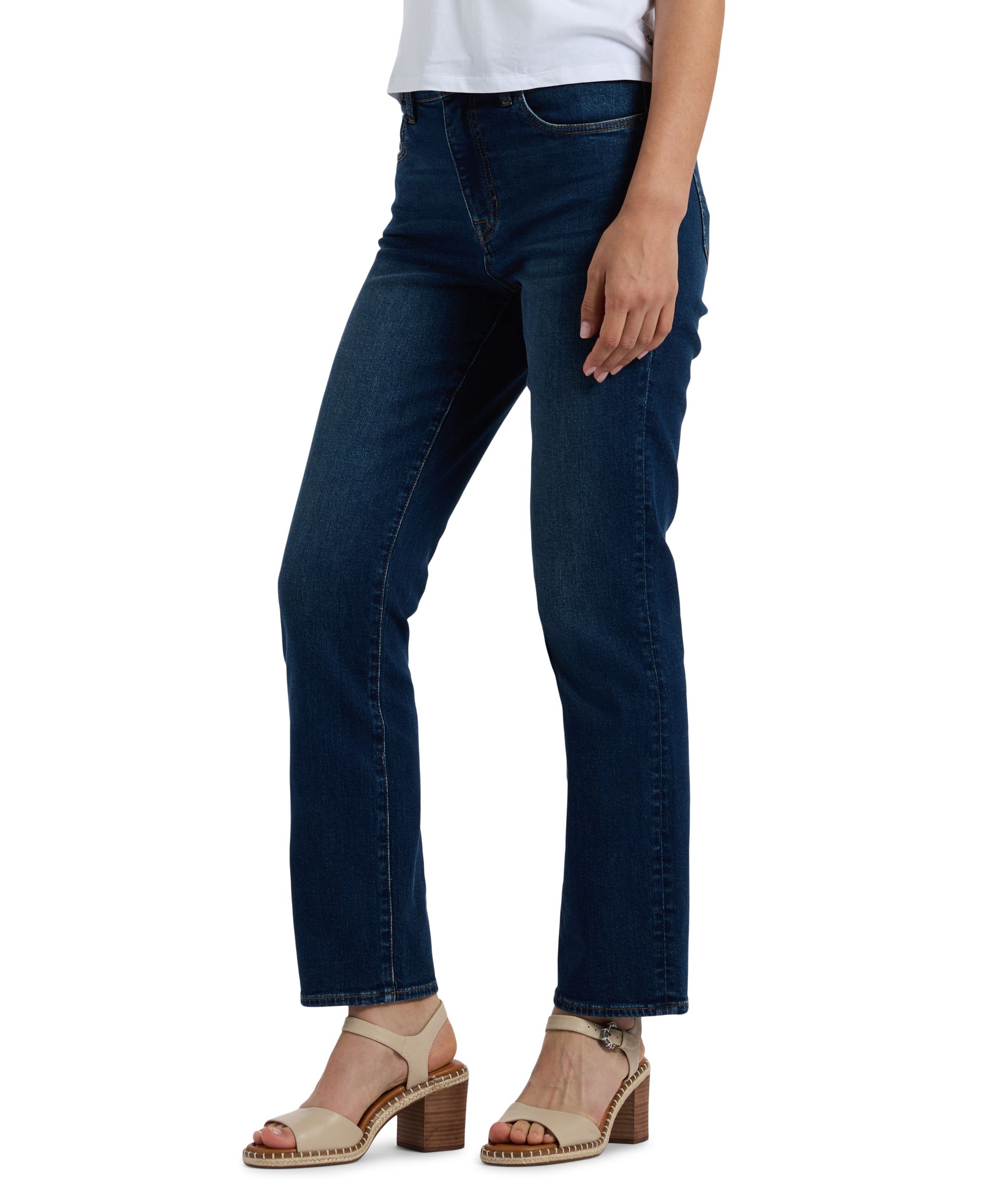 Jean à jambe droite et à taille haute pour femmes, Jayden, Buffalo