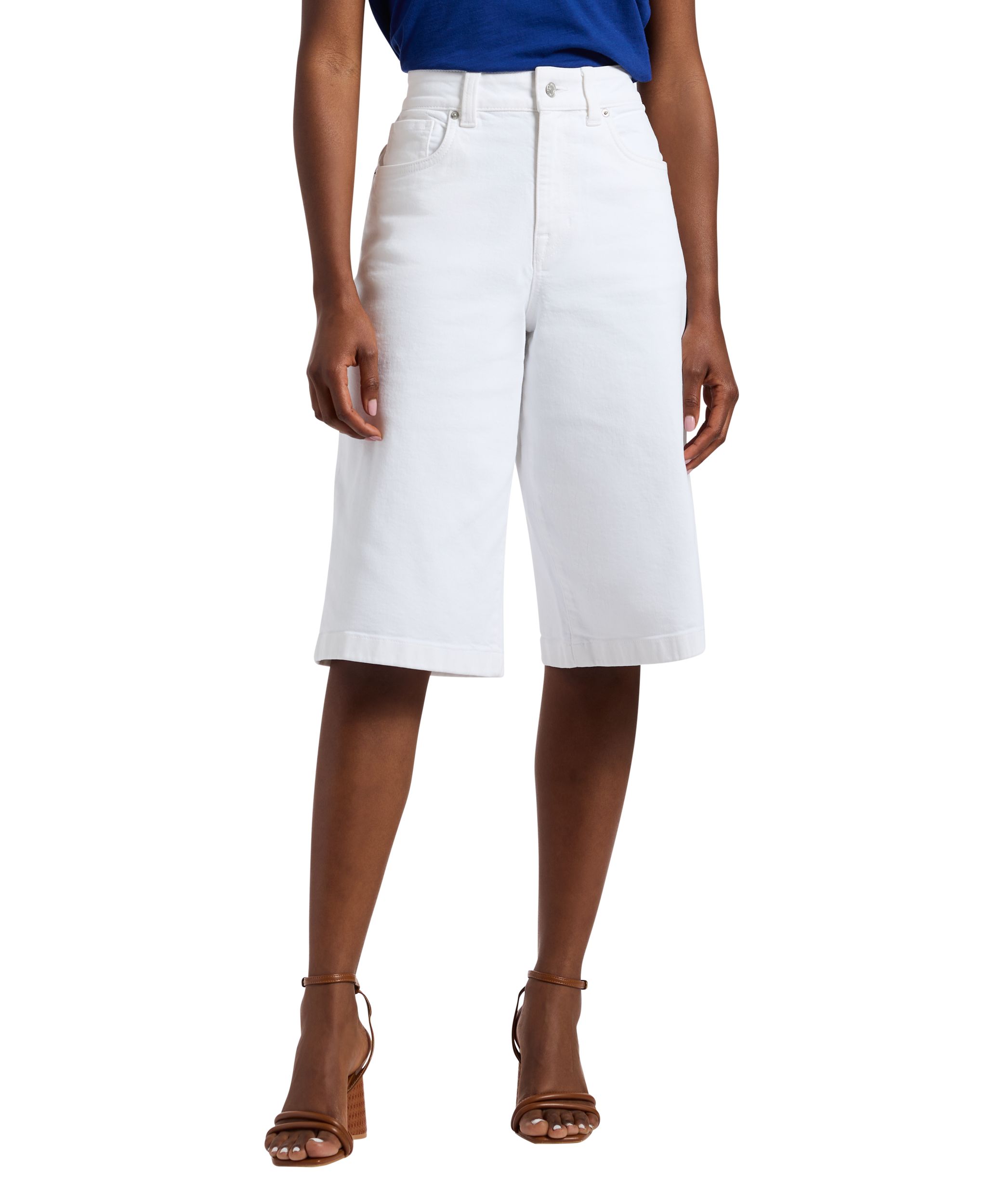 Short en jean pour femmes, Jackie, Buffalo - Blanc