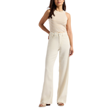 Buffalo Women's High Rise Wide Leg Addie Pants Front_Flat